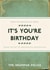 It's You're Birthday Grammar Police Birthday Card created by Cards from Designers