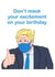 boris mask Birthday Card 43553 created by Babs King Design