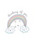 rainbow clouds Thinking of you Card 5866 created by Eskimo Kiss Designs