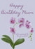 Happy birthday mummy, mum created by Freya's Felicitations