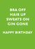 gin adult Birthday Card 14593 created by Huxters
