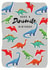 Birthday card Dinosaurs Birthday Card 19463 created by Leebee Designs