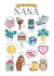 grandparent nana Just because Card 5874 created by Eskimo Kiss Designs