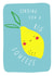 send a smile lemon Thinking of you Card 16462 created by Jessica Eyre