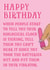 biological clock Birthday Card 13477 created by Phaedra Peer