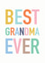 grandparent grandma Just because Card 10669 created by Studio 9