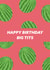Happy Birthday Big Tits created by Ellie Fflur Studio