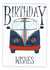 CAMPER VAN CAMPER Birthday Card 20167 created by Shereen M Designs
