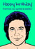 Tom Jones birthday greeting card created by Graham Sanders