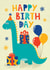 Cute Birthday Card - Dinosaurs - Presents created by Tanya Laporte Designs