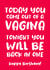 Rude Birthday Card - Vagina - Today You Came Out Of A Vagina Tonight You Will Be Back In One created by Absolutely Bananas Co.