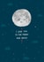 love moon Anniversary Card 14965 created by Hew Ma