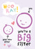 Hooray You're A New Big Sister Card 1000 created by Macie Dot Doodles