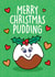 Merry Christmas Pudding Card created by Thirty Mussels