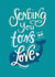 sending tons Thinking of you Card 18862 created by Lea Velasquez