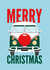 Classic VW Camper Van Christmas Card created by Diva Doodle Designs
