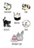 Bakery Cats Birthday Card created by Send Salutations