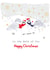 couple cute Christmas Card 11295 created by SABIVO Design by Sabina