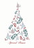 classic dove Christmas Card 45436 created by Patterntalk