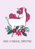 Magical Christmas Unicorn created by Creaternet