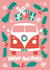 adult camper Christmas Card 42788 created by Cathy Cornish