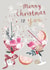 Christmas Cocktails - Pretty - Festive - Merry Christmas To You - Fun - Cocktails - Jolly - Drinks - Christmas Card created by Louise Tiler