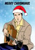 Elvis Presley, Merry Christmas greeting card created by Graham Sanders