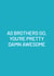 Funny Birthday Card For Brother - Thank You Card - Damn Awesome Brother created by Purple Tree Designs
