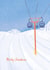 ski resort skiing Christmas Card 18804 created by Inky Acorn Designs