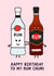 rum chum Birthday Card 8949 created by Of Life & Lemons Ltd.