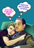 Funny Valentines Day Card - Retro - I'm So Lucky To Have A Romantic Man created by Go La La!