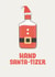 santa sanitiser Christmas Card 41384 created by James  Steer