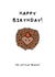 hedgehog prick Birthday Card 14092 created by Little paper pick me ups
