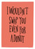 I Wouldn't Swap You Even For A Donut Card created by Jenni Ahlberg - Jeah Design