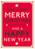 typography new year Christmas Card 18251 created by Hotchpotch 