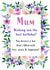 mum pretty Birthday Card 19440 created by Ami Webster