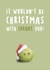 adult cute Christmas Card 43017 created by Tom Boote