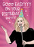 Go easy Adele birthday card  created by Lucy Rose Party