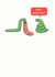 Funny - Cute - Joke - Yay Onesies - Snakes - Pet Snakes - Christmas Socks - Socks - Snake Gift - Christmas Card created by mungo and shoddy