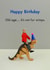 wimps old Birthday Card 11590 created by Bold & Bright Cards