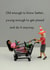 Funny Birthday Card - Old Enough To Know Better, Young Enough To Get Pissed And Do It Anyway created by Bold & Bright Cards