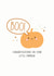 new baby little pumpkin New Baby Card 18419 created by Lucy Rose Party