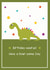 child dinosaur Birthday Card 18696 created by T & Belle Design