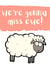 sheep miss you Leaving Card 19554 created by KokoandDoo