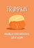 trump trumpkin Birthday Card 12390 created by Original Fox Cards