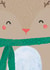 Cute Christmas Reindeer Rudolf Face - Open Send created by Laura Pantony