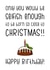 Christmas Birthday - Christmas Pudding Birthday Cake - Born So Close To Christmas - Cheeky - Selfish - Birthday - Christmas Card created by The Laughing Sloth