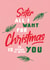 all want Christmas Card 4504 created by Joyful Joyful
