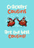 Crackers Cousins - Cousin - Robins - Festive - Fun - Crackers - Christmas Card created by Pink wink