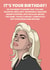 Lady Gaga Chromatica Birthday Card 16322 created by YOB & YAG